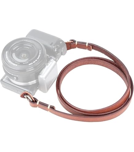 Amazon.com : CAM-IN Genuine Leather Shoulder Neck Strap for Rollei